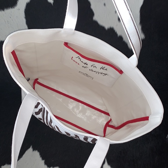 Henri Bendel "For the love of shopping" Tote Bag - Picture 2 of 11